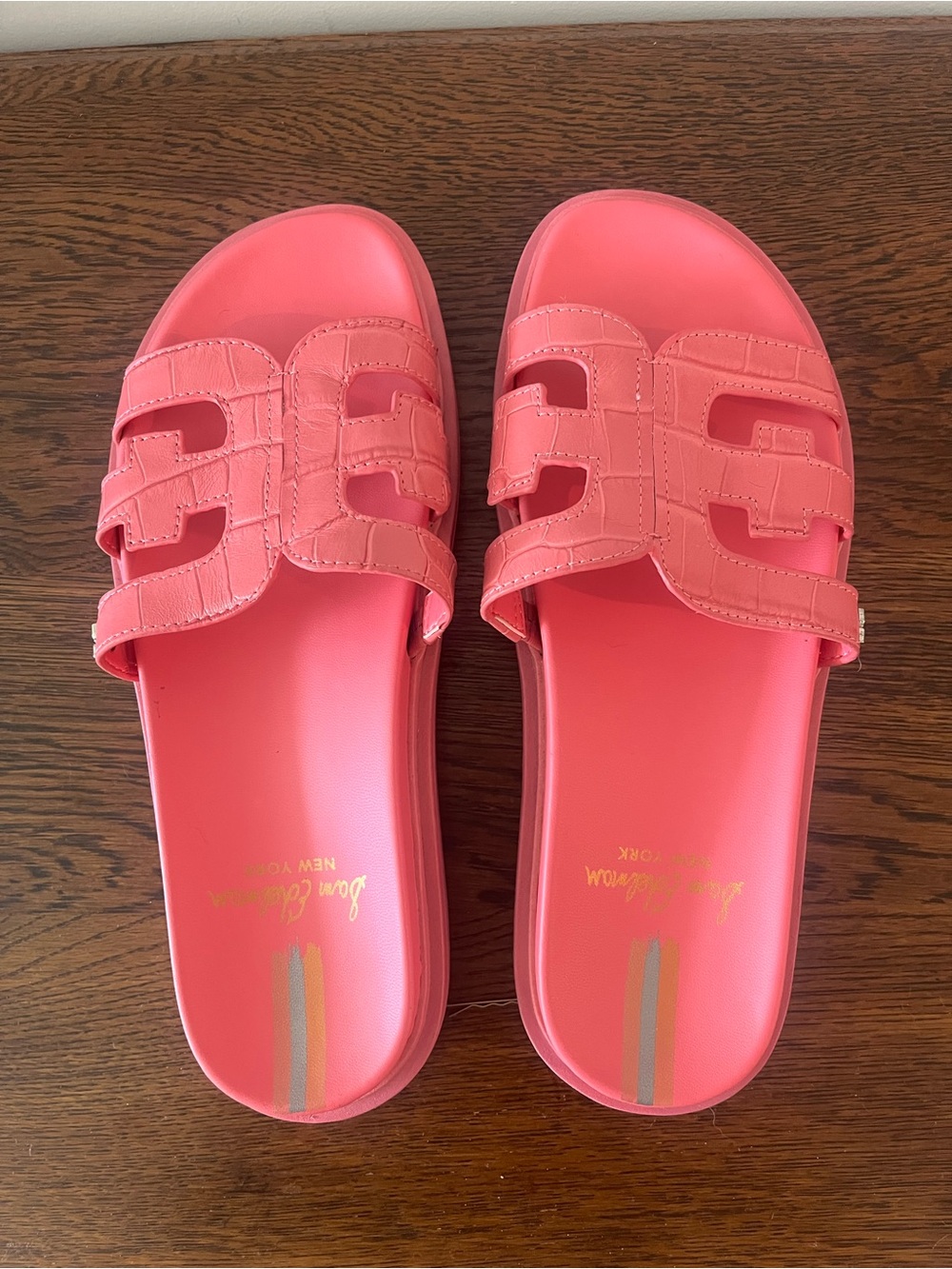 Pink Sam Edelman Slide Sandals - Picture 2 of 7